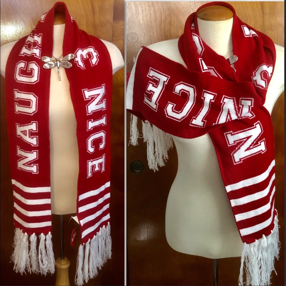 NAUGHTY & NICE XTRALONG INFINITY FRINGE SCARF/WRAP